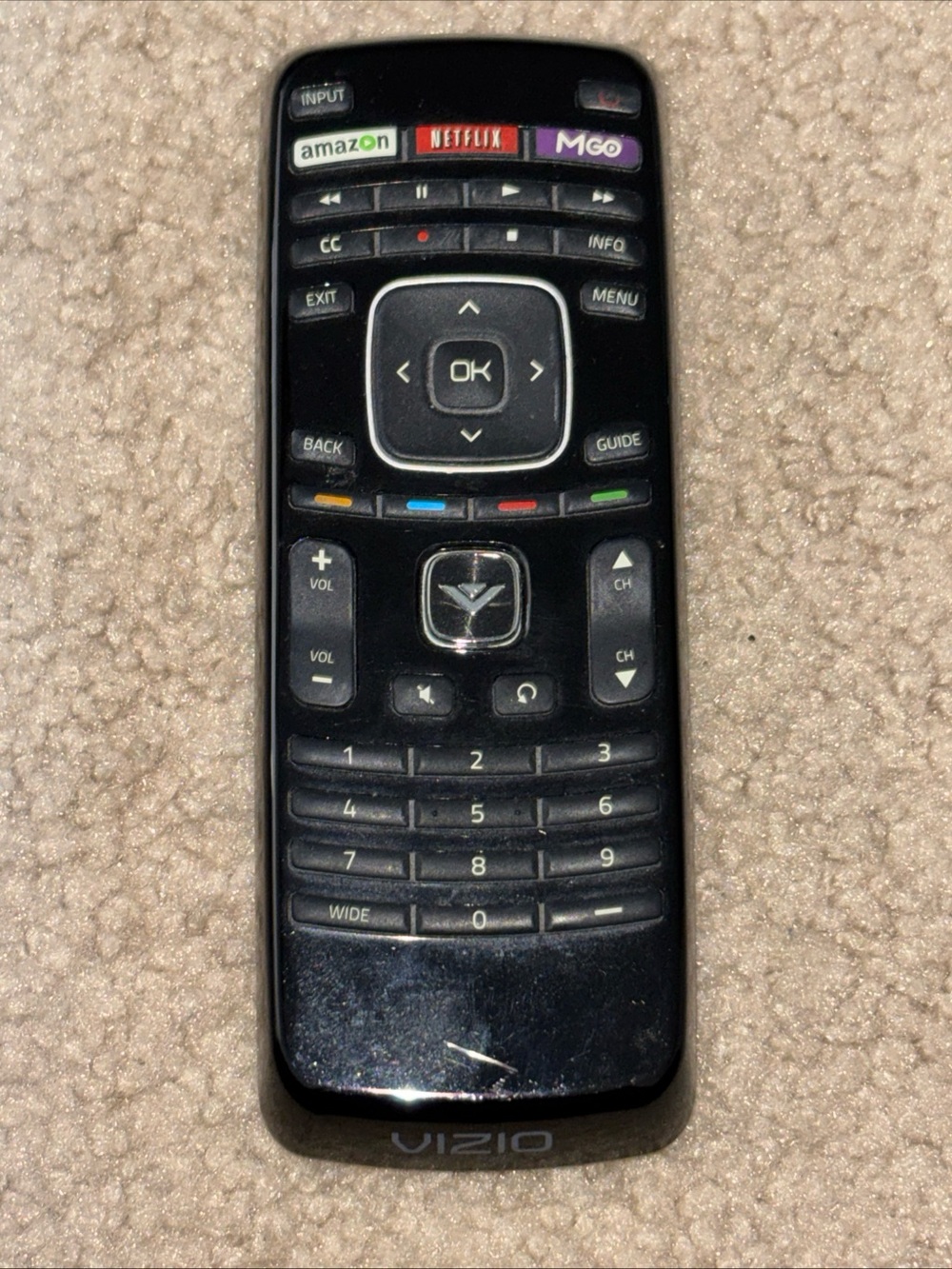 Vizio Television Remote Control for  Smart TV MGO, Netflix, Amazon Keys